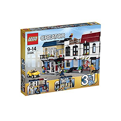 Lego Creator - Tienda de Bicicletas y cafetería, Juego de construcción (31026)