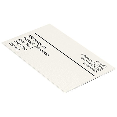 Leitz Icon Cartucho Inteligente de Etiquetas Troqueladas de Papel, Blanco, 59mm ancho, 102mm largo, 70130001