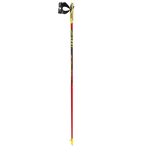 Leki Nordic Walking Walker Platinium - Set de Mantenimiento para Acampada, Color Rojo, Talla 100 cm
