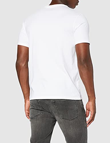 Levi's Housemark Graphic tee Camiseta, Left Chest Batwing White, L para Hombre