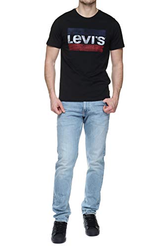 Levi's Sportswear Logo Graphic Camiseta, Negro (Beautiful Black), M para Hombre