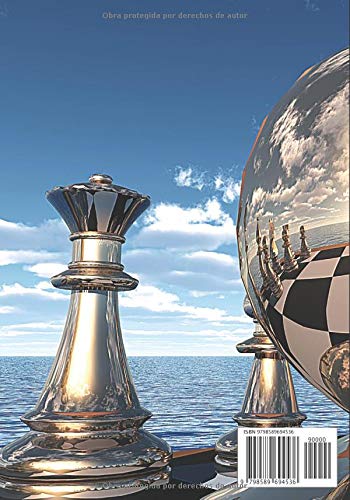 Libro De Partituras : JAQUE MATE: Entusiastas del juego de ajedrez / Hojas de puntaje para ser llenadas en 80 movimientos con el tablero de ajedrez / 60 juegos / Formato de viaje 17,78X25,4cm