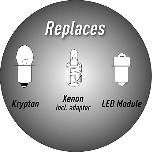 LiteXpress LXB530S - Módulo de actualización LED (530 lúmenes y modo estroboscópico, para linternas Maglite de 3 a 7 C/D)