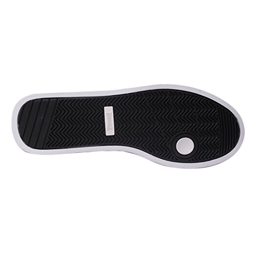 Lonsdale Latimer Zapatillas deportivas para hombre de piel de estilo casual, color Negro, talla 10 UK