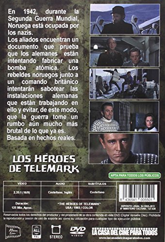 Los Héroes De Telemark [DVD]