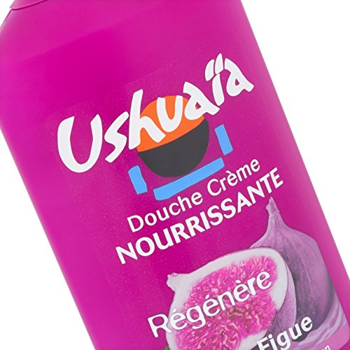Lote de 3 cremas de ducha Ushuaïa, nutritivas, con leche de higos de Anatolia, 250 ml
