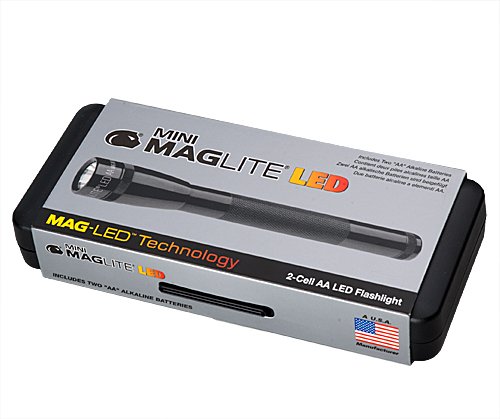 Mag-Lite AA LED Linterna, Negro, 16.8 cm