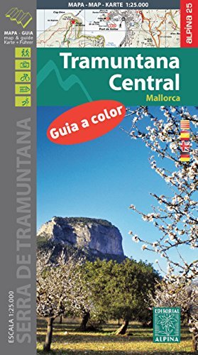 Mallorca -Tramuntana Central GR11 Map and Hiking Guide 2017: ALPI.103-E25 by Unknown(2016-07-13)