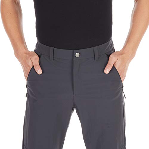 Mammut Pantalones de Senderismo para Hombre RG, Hombre, Pantalones para Senderismo, 1022-00880, Negro (Black), 52