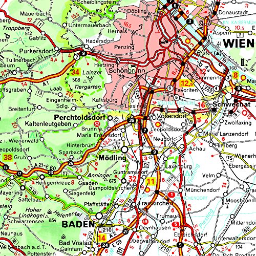 Mapa National Austria (Mapas National Michelin)