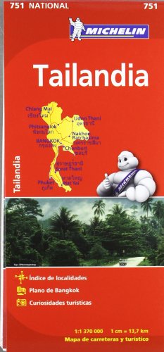 Mapa National Tailandia (Mapas National Michelin)