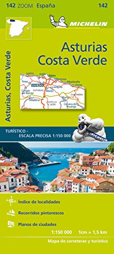 Mapa Zoom Asturias, Costa Verde: 142 (Mapas Zoom Michelin)