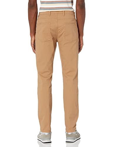 Marca Amazon - Goodthreads Slim-fit 5-Pocket Chino Pant Pantalones, (Khaki), ((Talla del fabricante: 31W x 32L)
