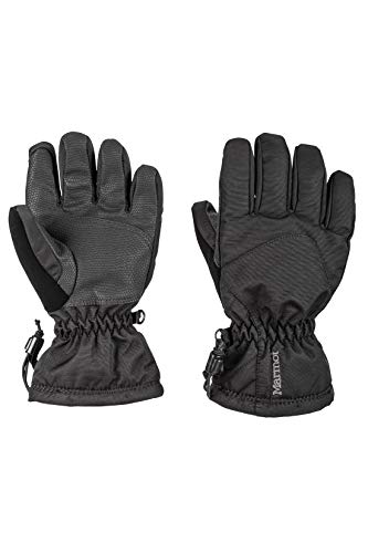 Marmot Girl'S Glade Glove Guantes Rígidos para Esquí Y Snowboard, Resistentes Al Agua, Resistentes Al Viento, Niñas, Black, M