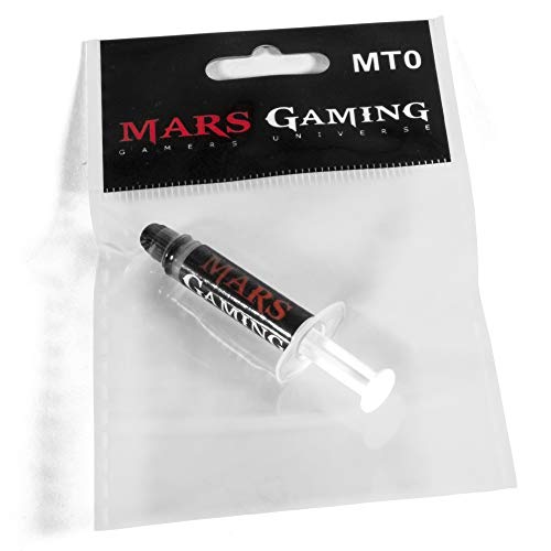 MARSGAMING Mars Gaming MT0, Pasta térmica para PC, 1g, 6W, Temperatura 30-280 Grados