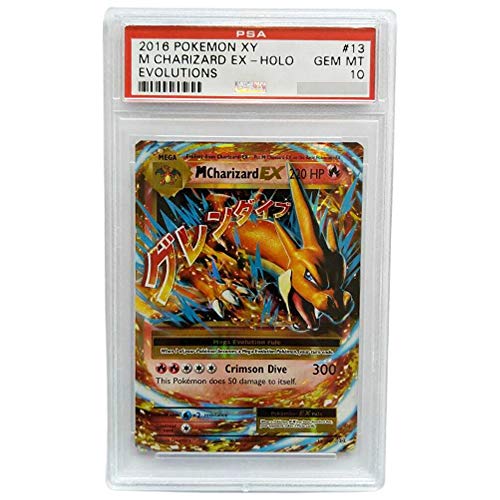 Mega Charizard EX #13 Holo XY Evolutions 2016 Japanese PSA 10 Graded