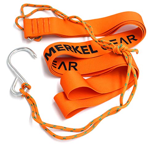 Merkel Gear - Correa para subidas de montaña (soporta hasta 400 kg, acero inoxidable)