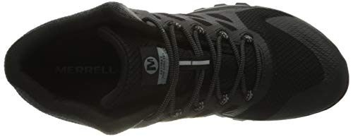 Merrell Antora 2 Mid GTX, Zapatillas para Caminar Hombre, Negro (Black), 37.5 EU