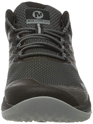 Merrell Nova 2 GTX, Zapatillas para Caminar Hombre, Negro (Granite), 42 EU