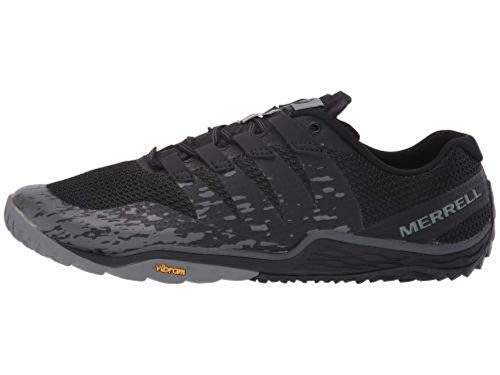 Merrell Trail Glove 5 - Zapatillas de interior para hombre, Hombre, Negro , 46.5 EU