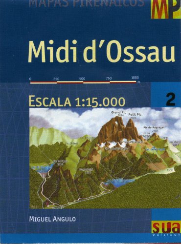 Midi d'Ossau: 3 (Mapas Pirineos)