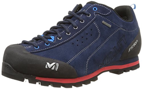 Millet Friction GTX, Zapatos de Low Rise Senderismo Hombre, Azul (Saphir/Rojo 7487), 40 2/3 EU