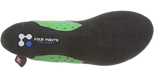 Millet Rock UP, Zapatos de Escalada Unisex Adulto, Multicolor (Flash Green 000), 44 2/3 EU