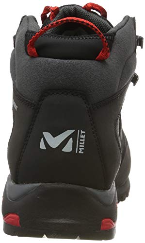 Millet Super Trident GTX, Zapatos de High Rise Senderismo Unisex Adulto, Negro (Tarmac 4003), 45 1/3 EU