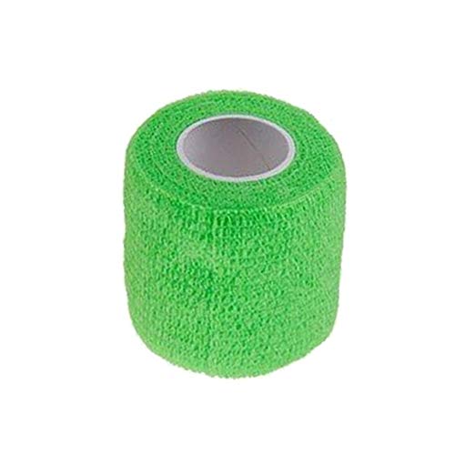 Mintice 10 X vendaje autoadhesivo vendajes cohesivos fuerte elástico cinta de primeros auxilios color de verde para muñeca tobillo deporte Los 4.5mx5cm