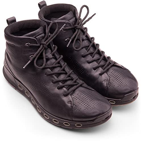 Miscly Cordones Redondos de Botas [3 Pares] Antideslizantes y con Forma Entrelazada, Cordones Resistentes Ideales para Botas, Botas de Trabajo y Zapatos de Senderismo (183cm, Negro)