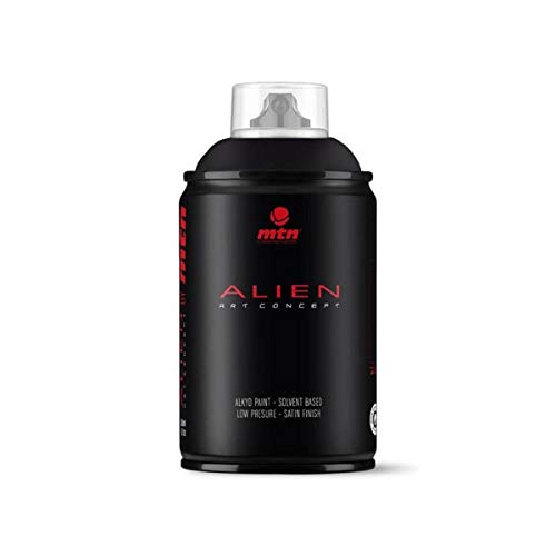 Montana Black MTN Alien - Pintura en aerosol, 250 ml satinado