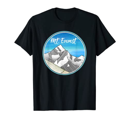 Monte Everest Nepal Montaña Viajes Camiseta