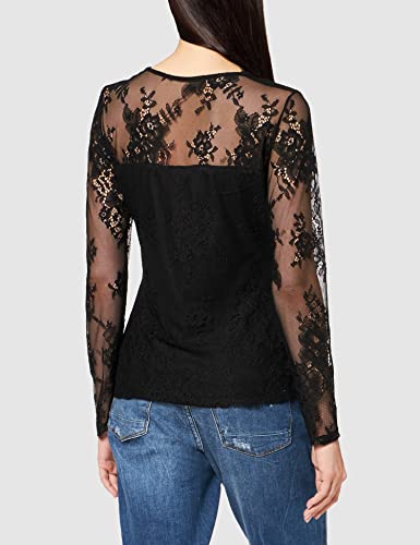 Morgan 201-temma.n Camiseta, Negro (Noir Noir), Medium (Talla del Fabricante: TM) para Mujer