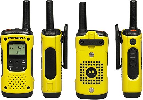 Motorola A9P00811YWCMAG, Walkie Talkie, 2 Unidades, Amarillo/Negro
