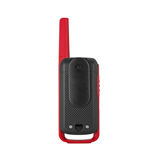 Motorola Talkabout T6 PMR Radio de Banda ciudadana (PMR446, 16 Canales y 121 Códigos, Alcance de 8 km), rojo