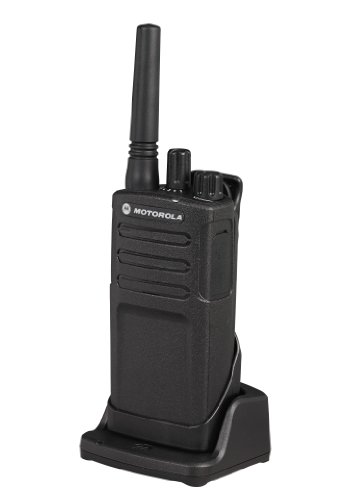 Motorola XT420 - PMR446 Uso Libre, 1 unidad, alcance 10 km, Color Negro