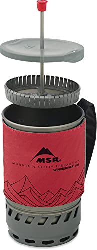 MSR - WindBurner 1.0L Coffee Press Kit, Color Grey