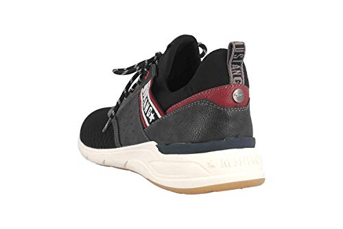 MUSTANG 4151-301-9 - Zapatos para Hombre (Tallas Grandes), Color Negro, Color Negro, Talla 47 EU