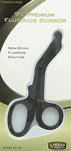 Ncd medical/prestige 607 - Blk premium - tijeras médicas (19 cm, con revestimiento de fluoruro), color negro
