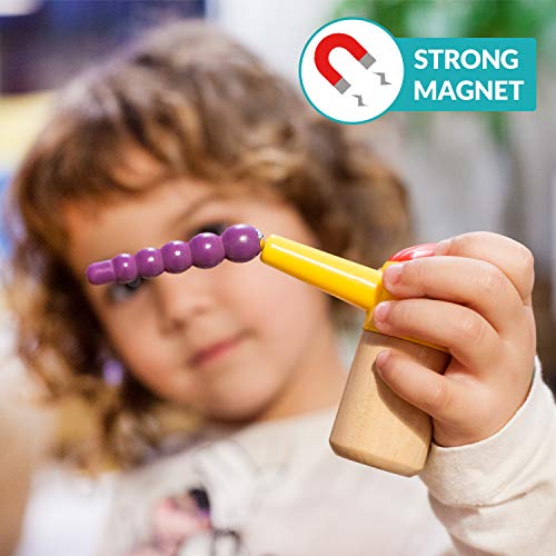 Nene Toys Alimenta al Polluelo – Juguete Magnético Educativo para Niños y Niñas de 2 3 4 años – Juego Infantil con Colores Que Desarrolla Habilidades Cognitivas, Físicas y Emocionales