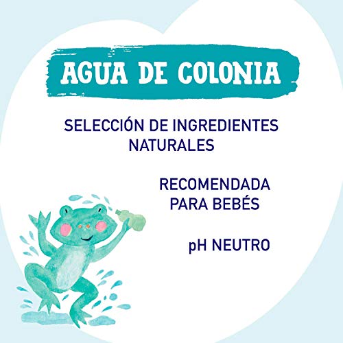 Nenuco Pack Bebé Mochila de Paseo color azul, contiene colonia, jabón, champú y leche hidratante, 1 paquete con 4 productos x 200 ml