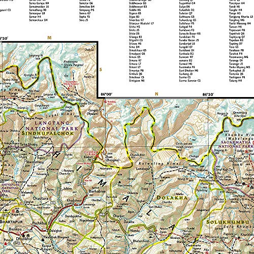 Nepal: Travel Maps International Adventure Map: 3000