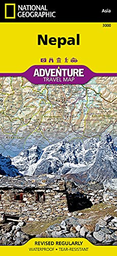 Nepal: Travel Maps International Adventure Map: 3000