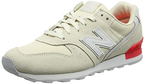 New Balance 996, Zapatillas Mujer, Blanco (White), 37.5 EU