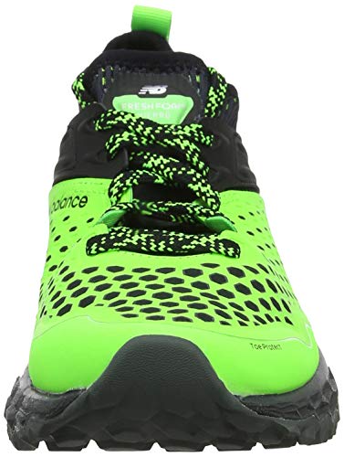 New Balance Fresh Foam Hierro v4, Zapatillas de Running para Asfalto Hombre, Verde (RGB Green/Black R4), 47 EU