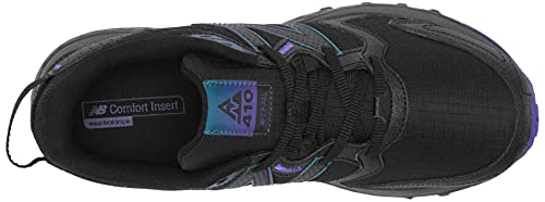 New Balance WT410V7, Zapatillas para Carreras de montaña Mujer, Black, 37.5 EU