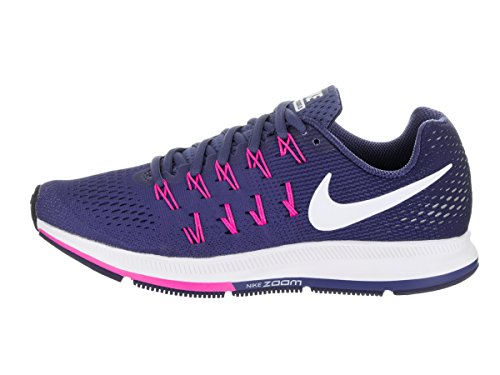 Nike 831356-501, Zapatillas de Trail Running Mujer, Morado (Dk Purple Dust/White/Loyal Blue), 36 EU