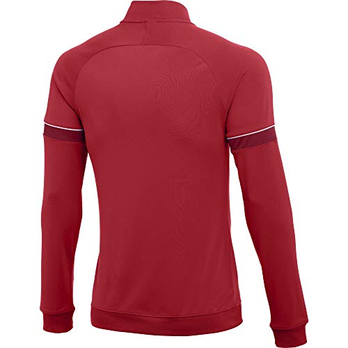 NIKE Academy 21 Knit Track Jacket Chaqueta deportiva, rojo/blanco/rojo, M-L para Hombre
