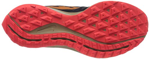 Nike Air Zoom Pegasus 36 Trail, Zapatillas para Correr Hombre, Multicolor (Obsidian Magma Orange Black Laser Crimson Khaki), 42 EU