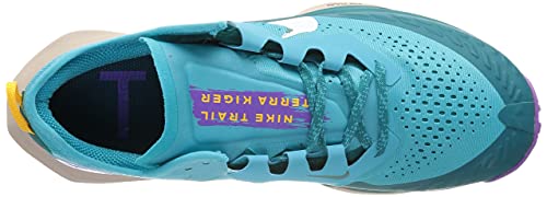 Nike Air Zoom Terra Kiger 7, Zapatillas para Correr Hombre, Turquoise Blue White Mystic Teal Univ Gold Wild Berry, 44.5 EU